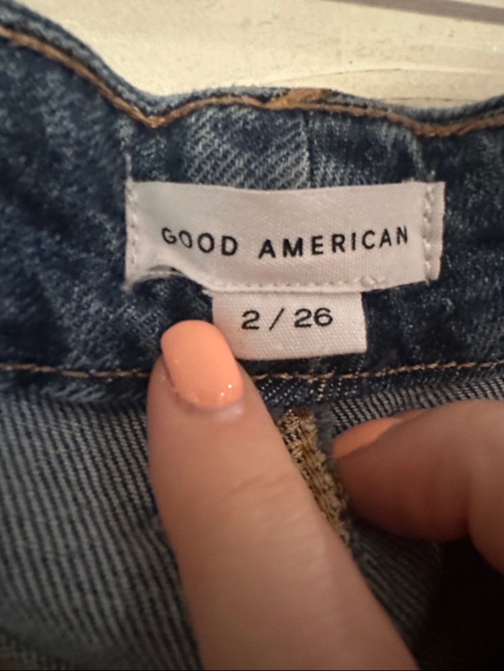 GOOD AMERICAN Good Skate Cropped Wide Jeans - Picture 9 of 15